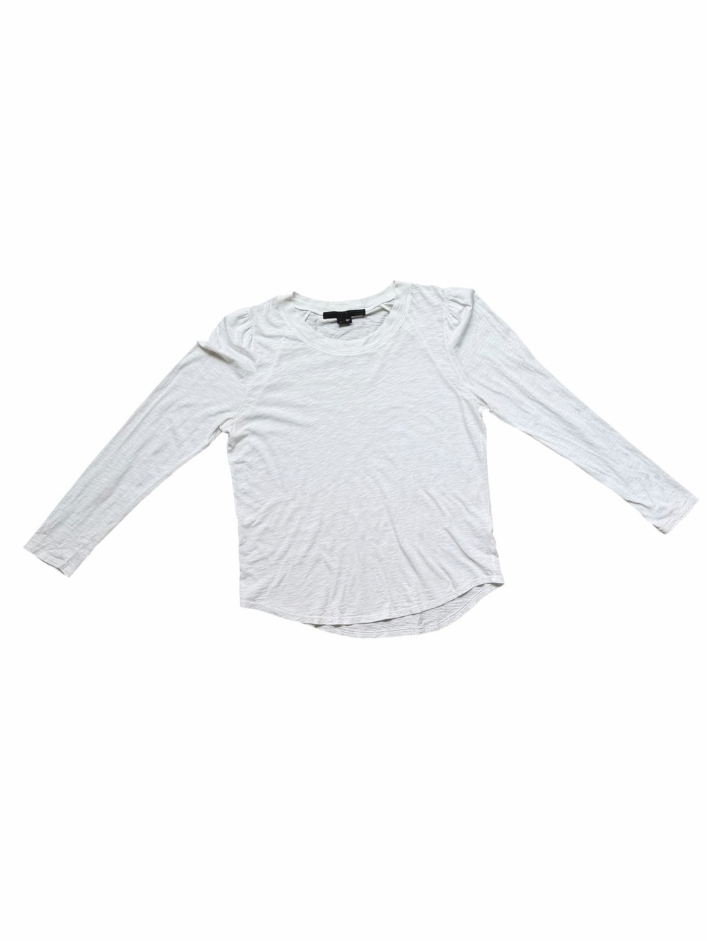 Veronica Beard White Long Sleeve T Shirt